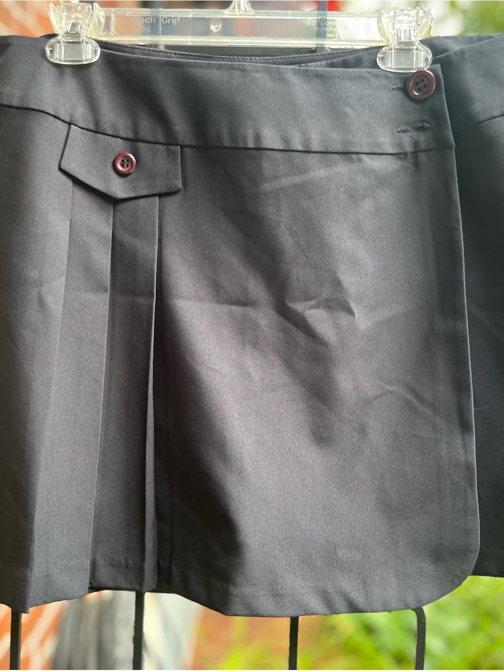 Black skort in good condition. Cute buttons.